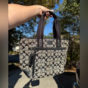 Coach tote handbag